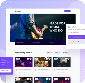 Music site design